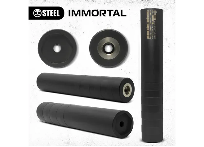 Саундмодератор Steel IMMORTAL .223 15x1 Mauser Фото 2